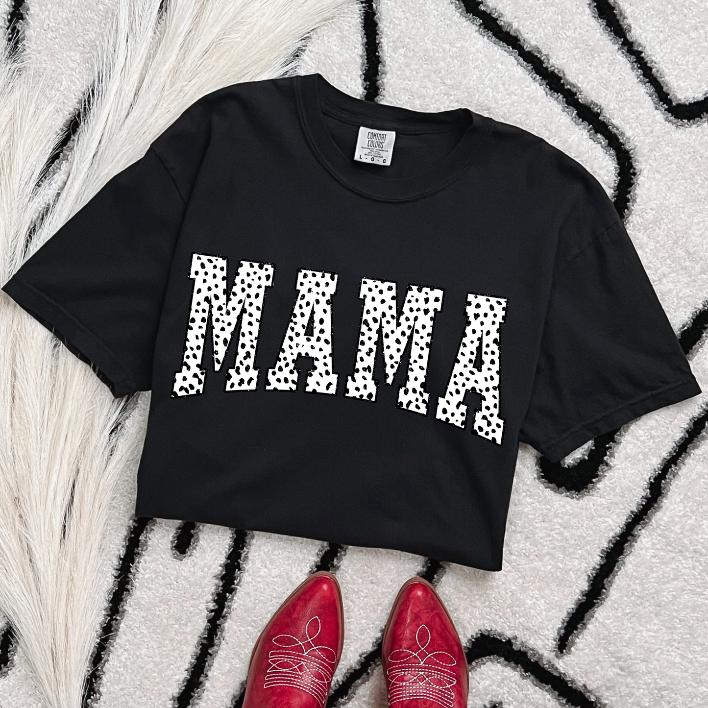Mama polka dot