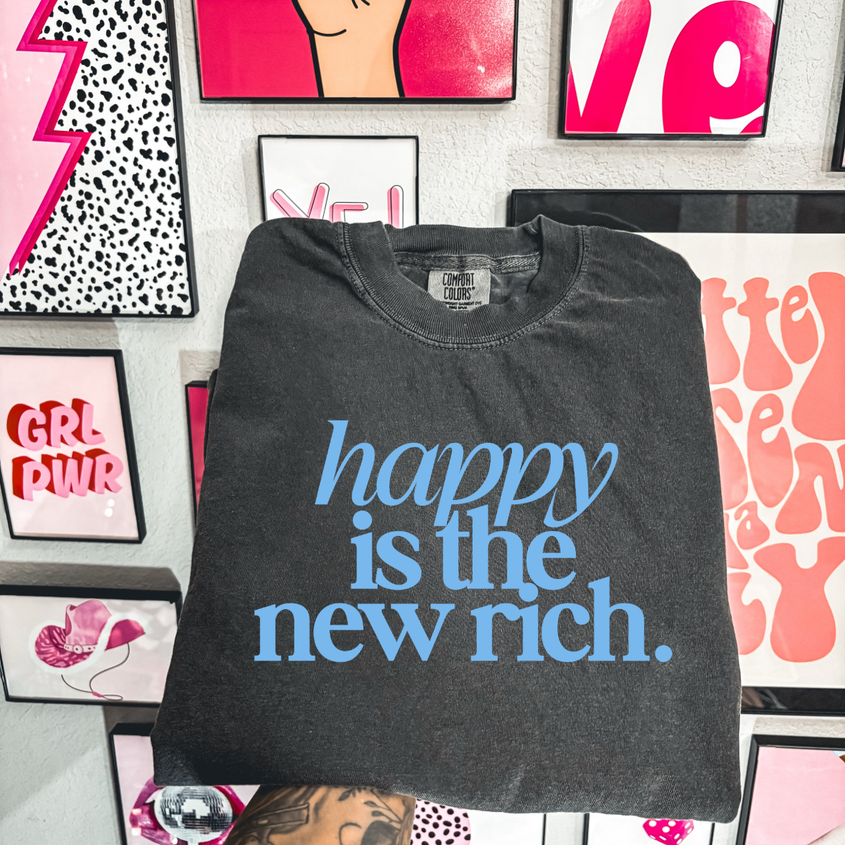 Happy is the new rich