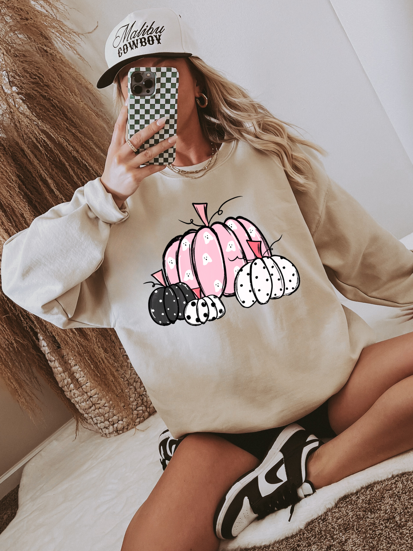 Pastel pink pumpkin bundle