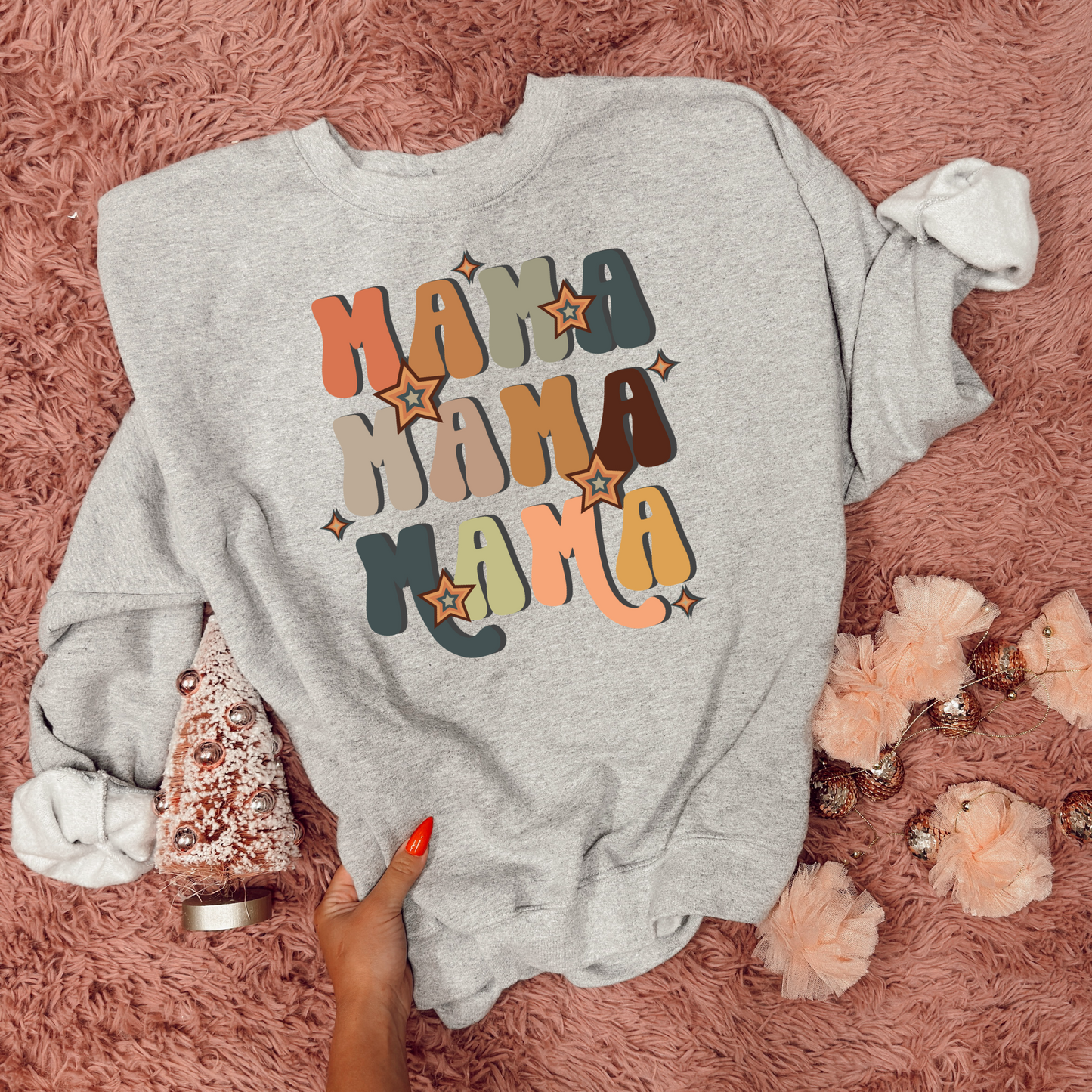 Retro stacked mama