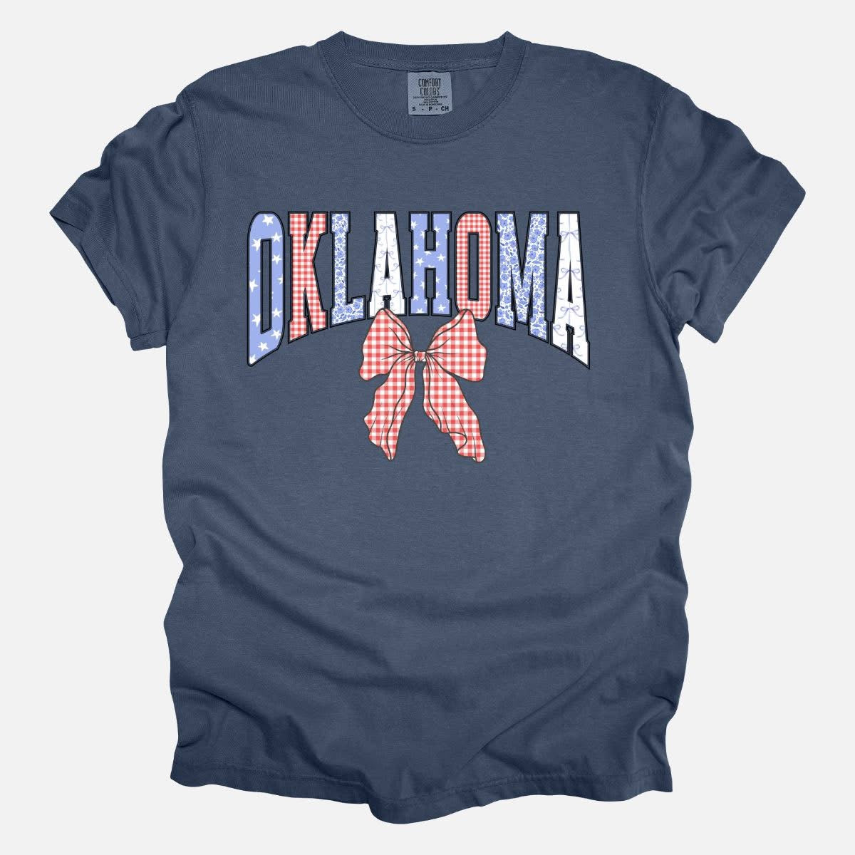 Oklahoma red white blue