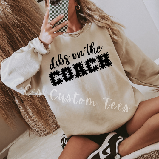 Dibs on the coach