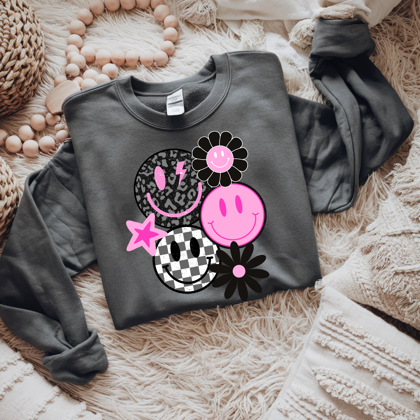 Pink smiley bundle