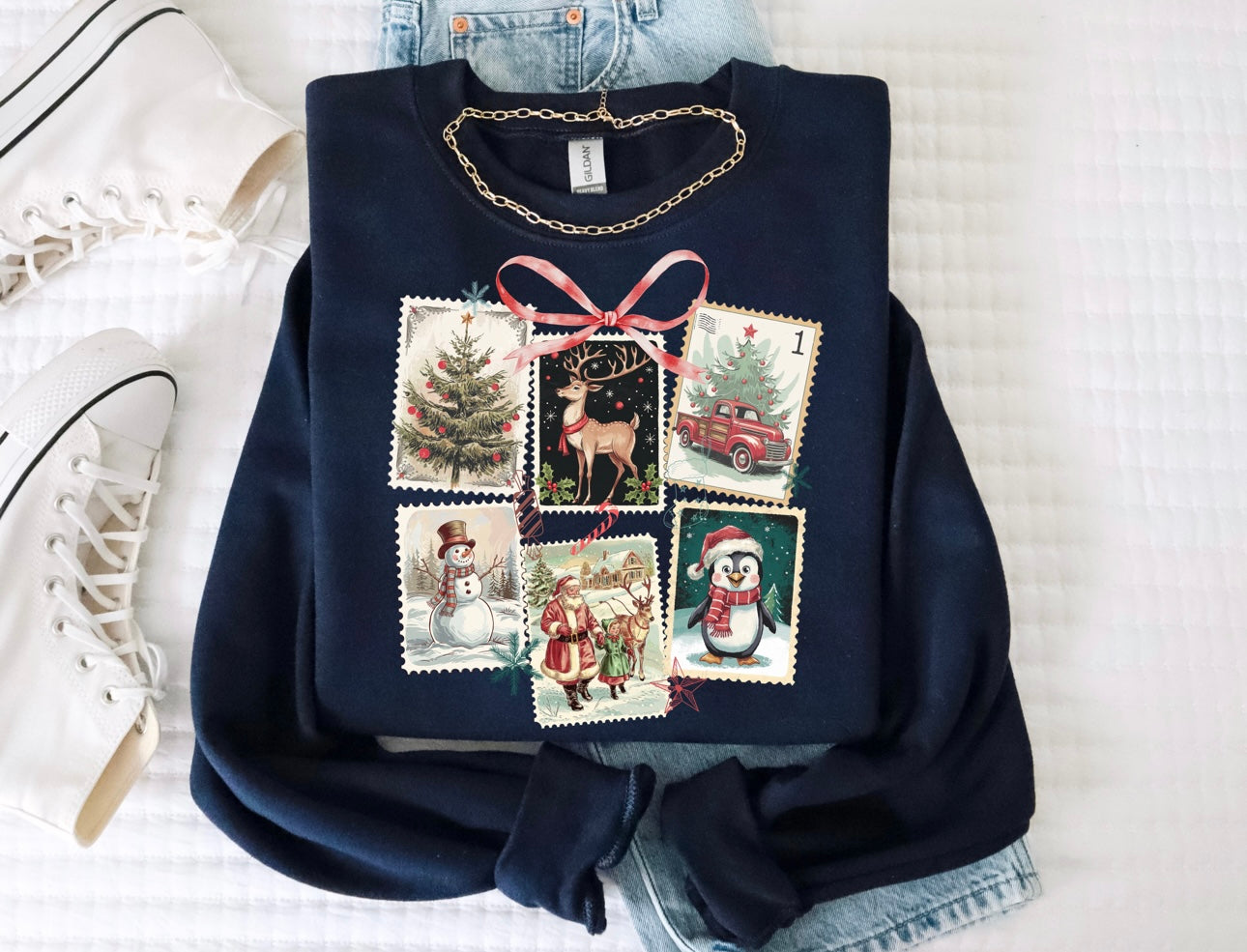 Vintage Christmas stamps