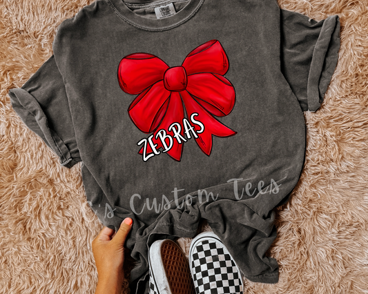 Claremore zebras bow