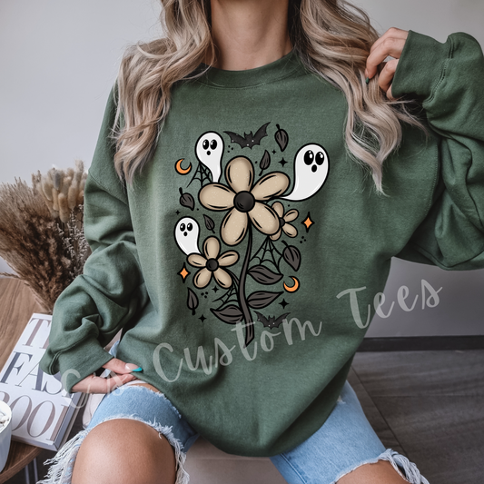 Tan flower ghost