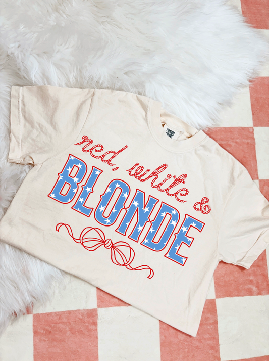 Red white & blonde