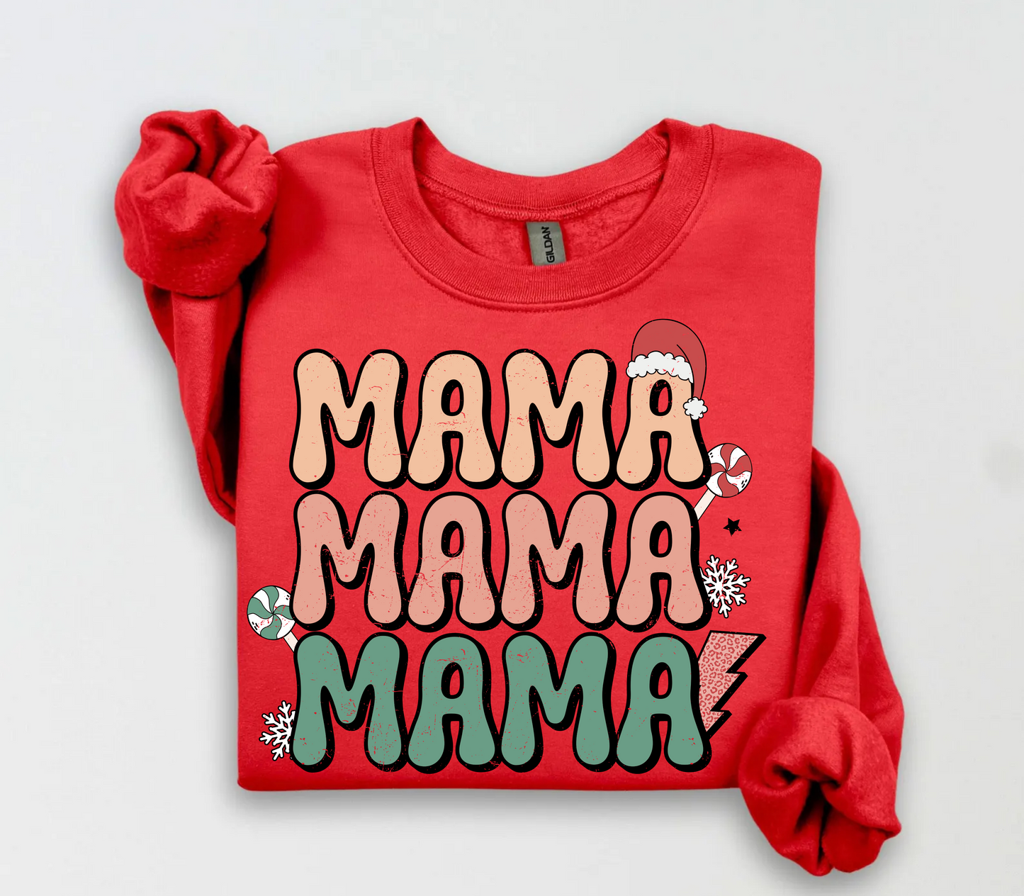 Xmas mama stacked