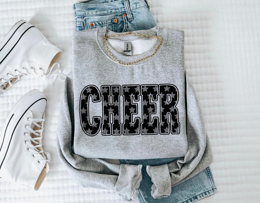 Cheer black stars