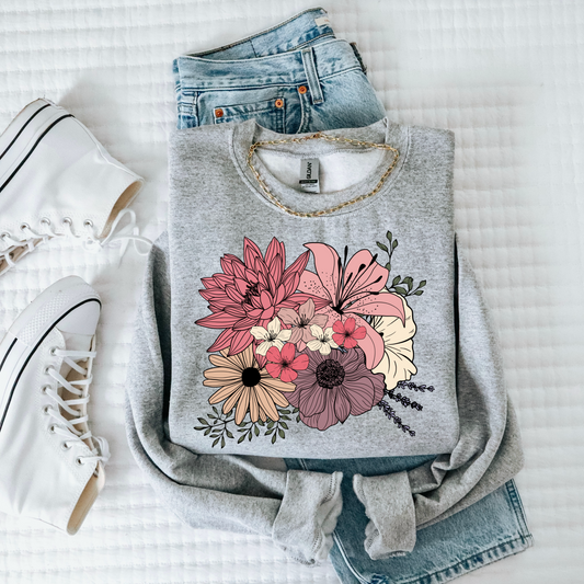 Pink flower bundle
