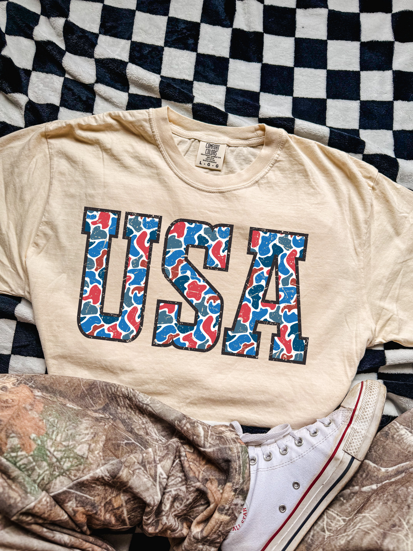 Colored Camo USA