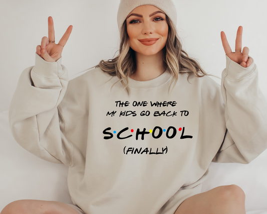 The one where the kids go back to school