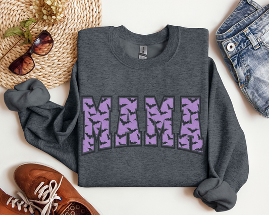 Mama purple bats