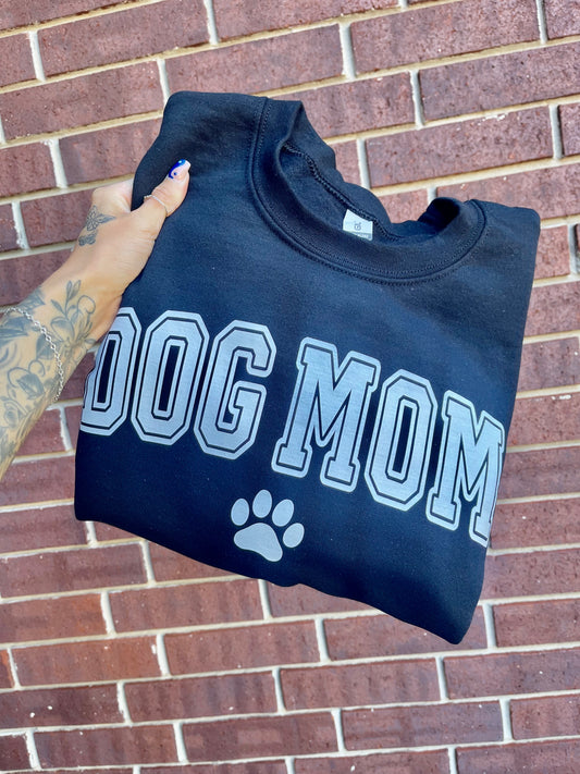 White dog mom
