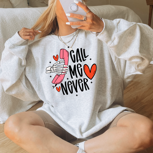 Call me never