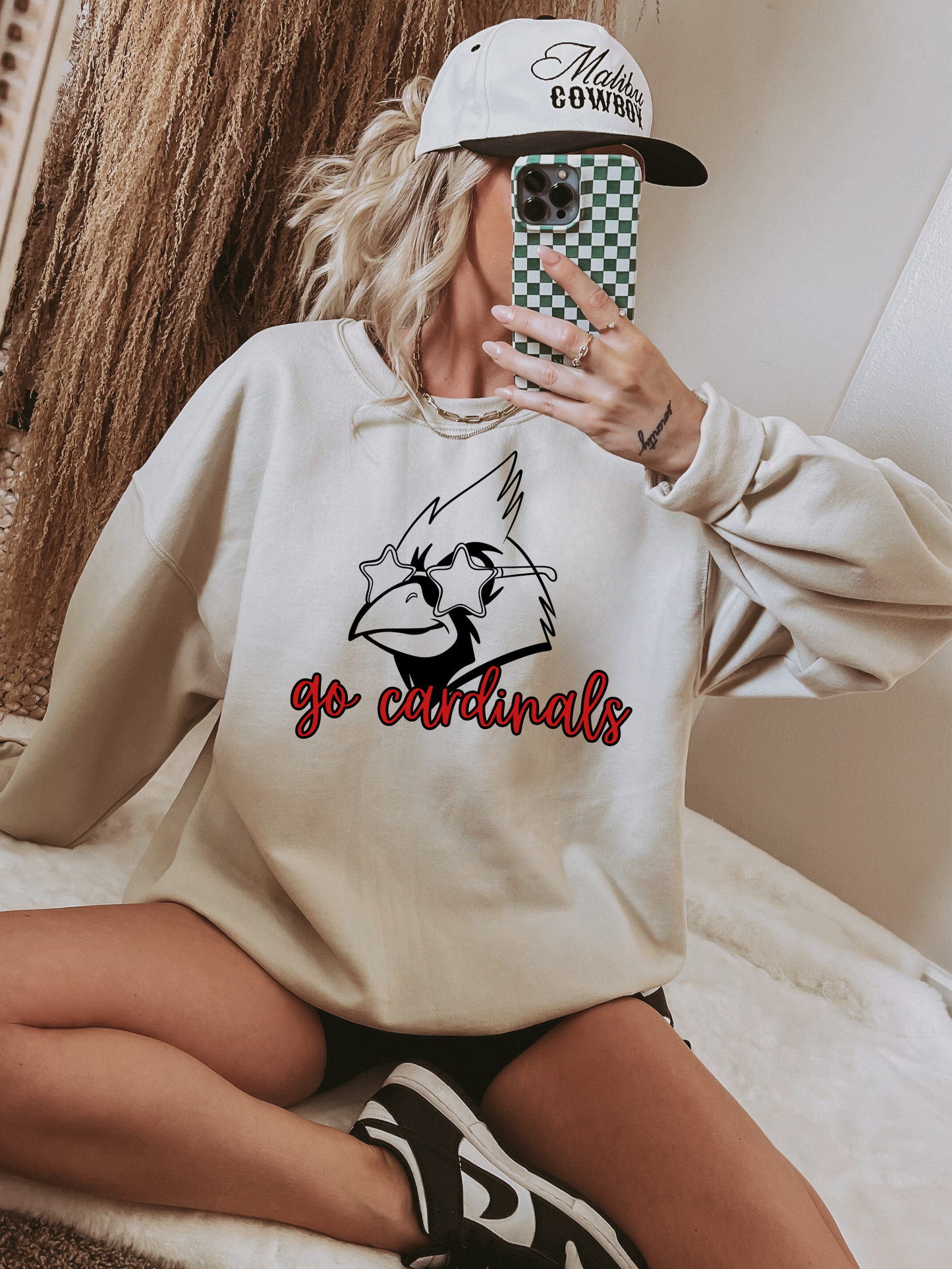 Cardinals mascot outline
