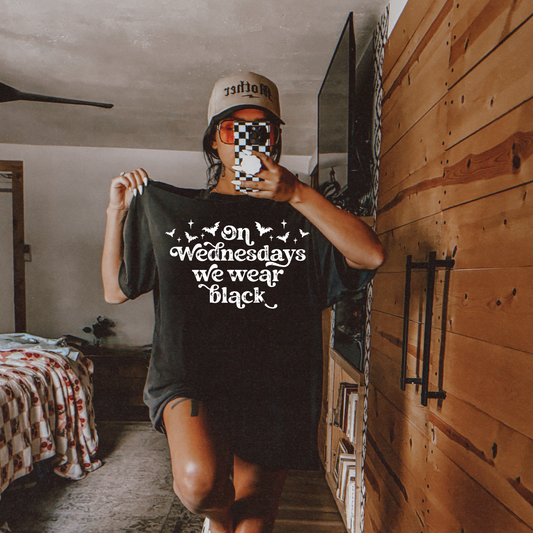 On Wed we wear black
