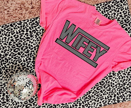 Wifey checkered