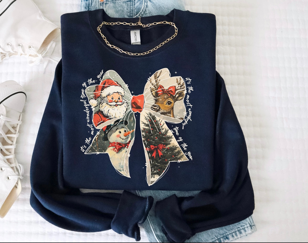 Vintage Christmas bow