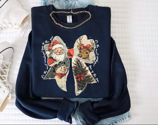 Vintage Christmas bow