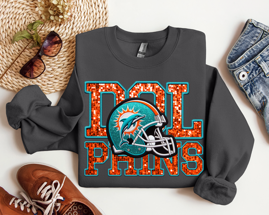 Dolphins faux