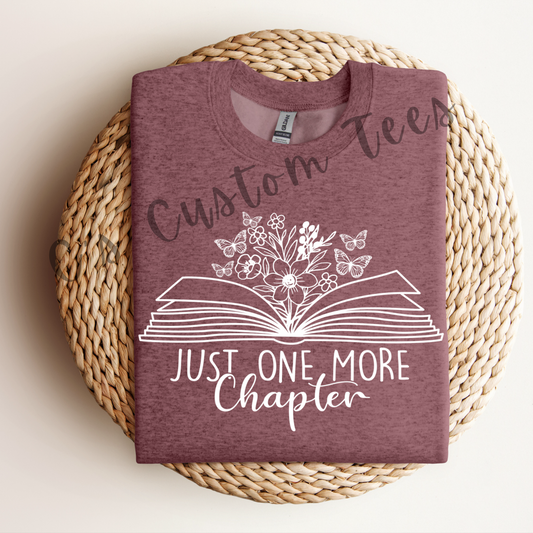 Just one more chapter white