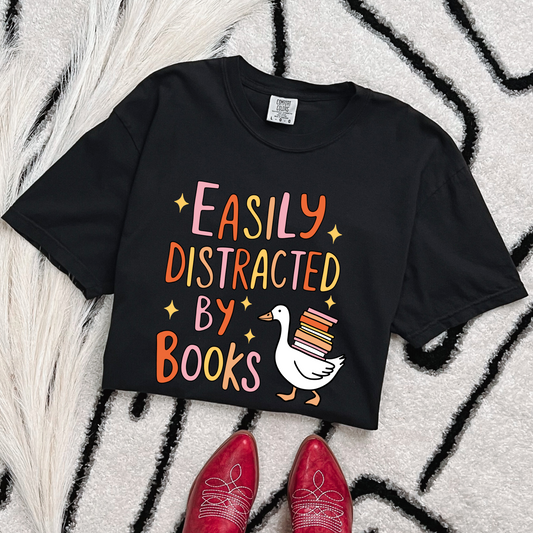 Easily distracted by books