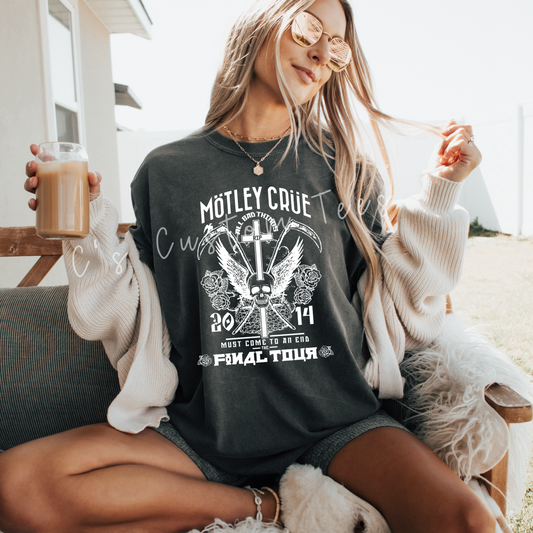 Motley Crue -white font
