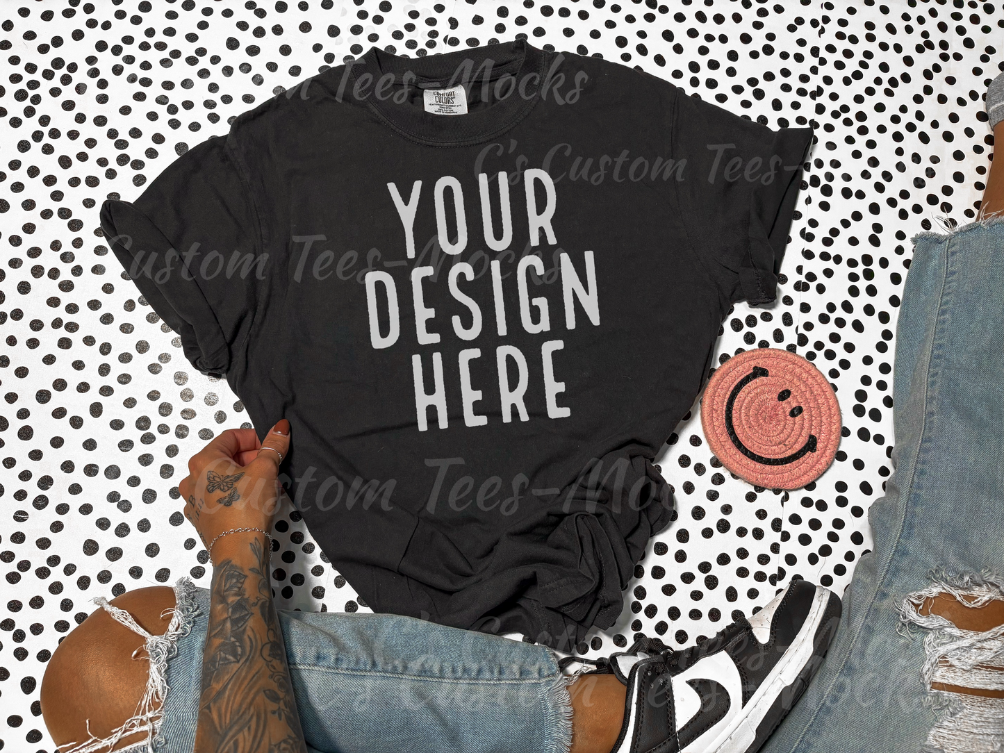 Comfort Color Mockup black