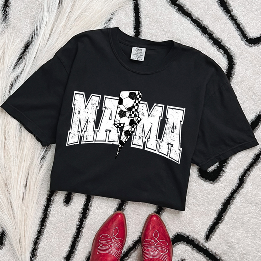 Soccer mama -white font