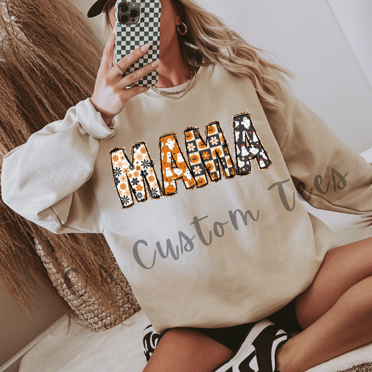 Multi pattern fall mama