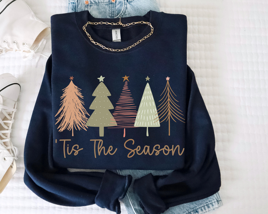 Retro Tis the season trees