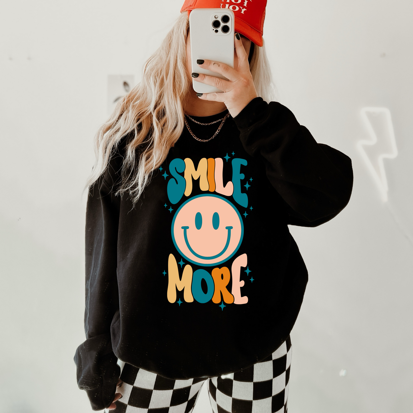 Smile more