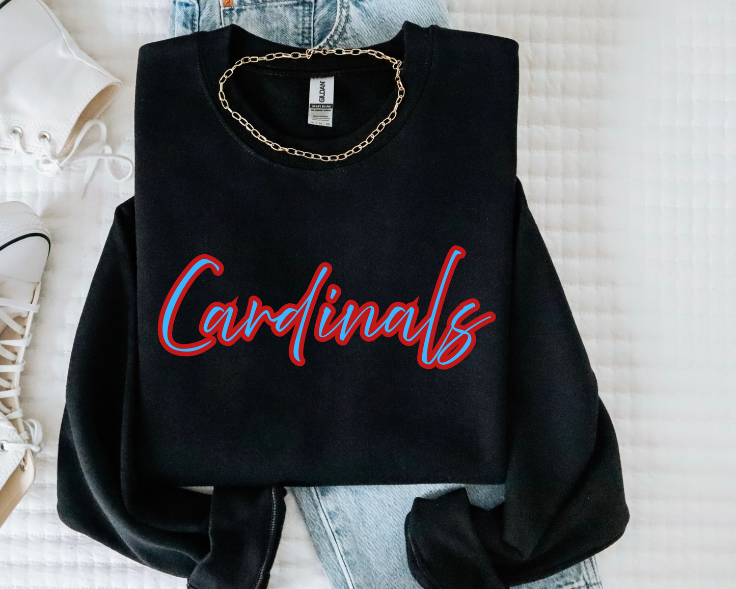 Collinsville cardinals cursive