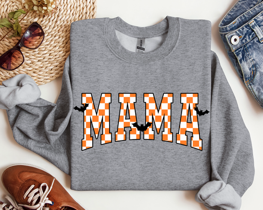 Orange checkered mama