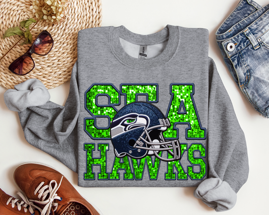 Seahawks faux