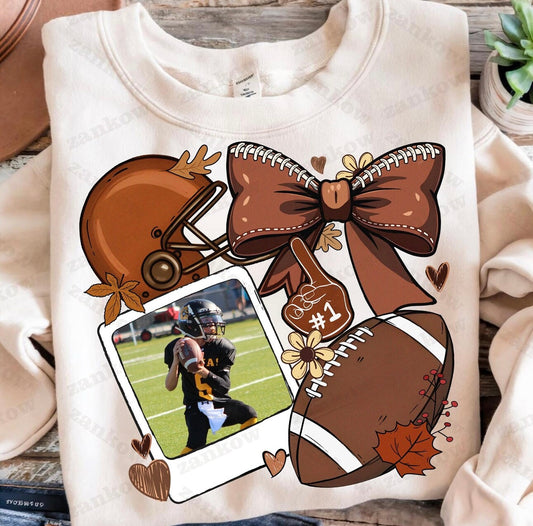 Custom picture football