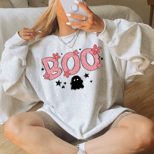 Pink boo ghost