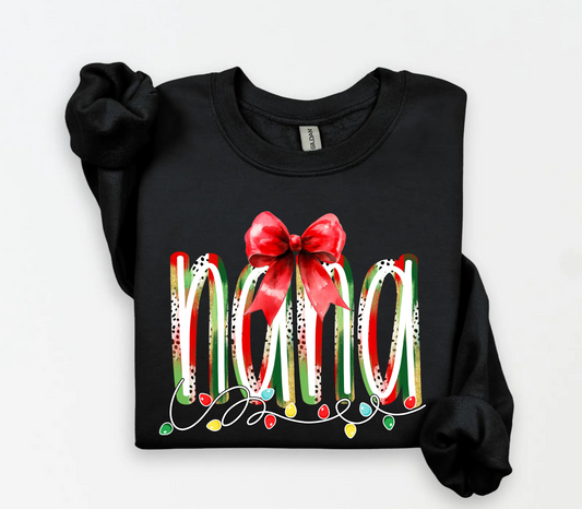 Nana Xmas watercolor