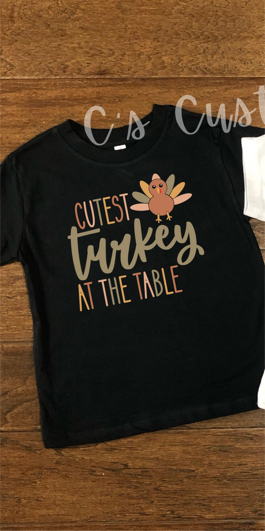 Cutest turkey at the table