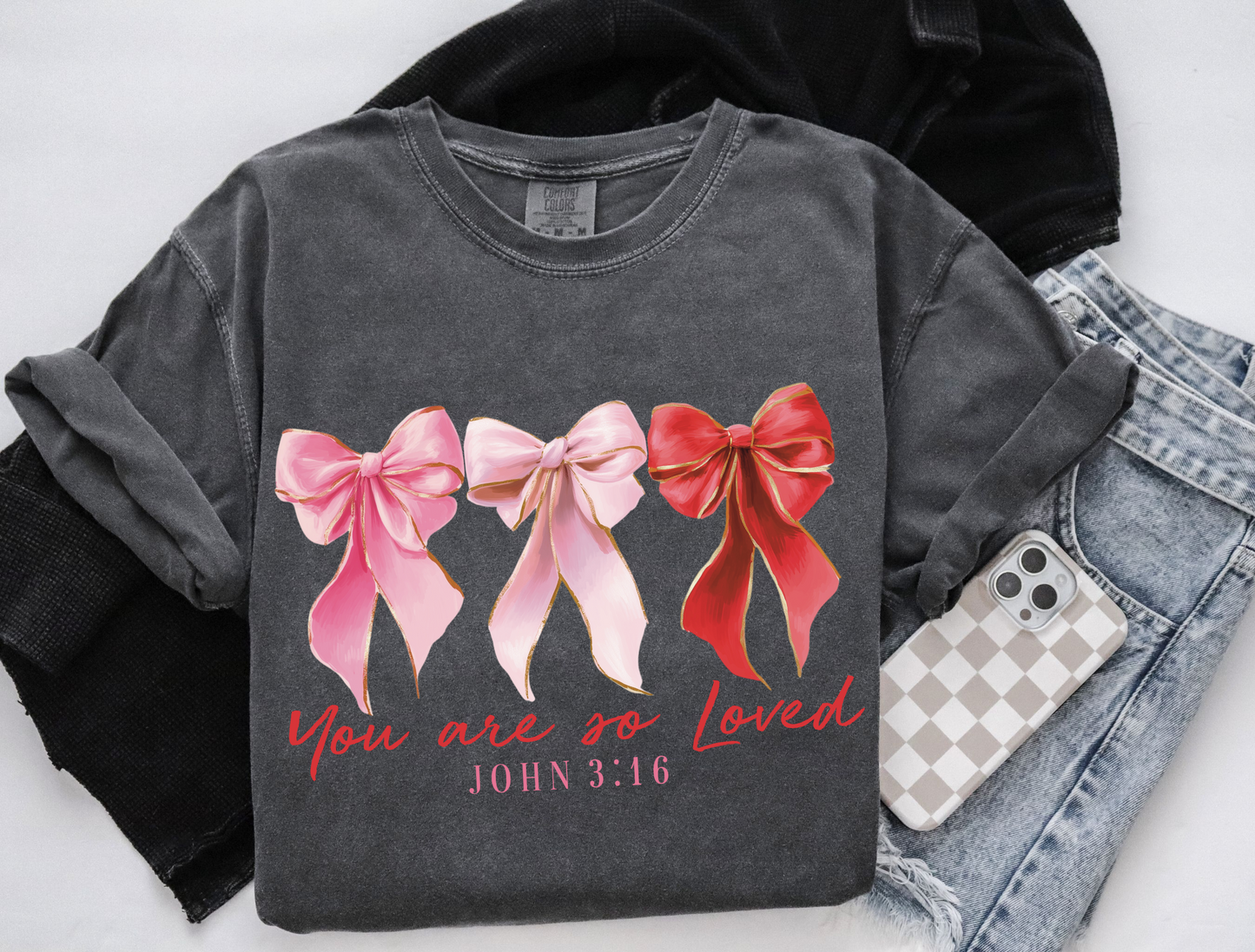 You are so loved bows