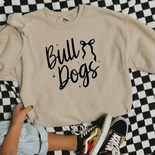 Bulldogs black font only