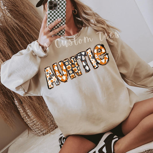 Auntie multi color fall