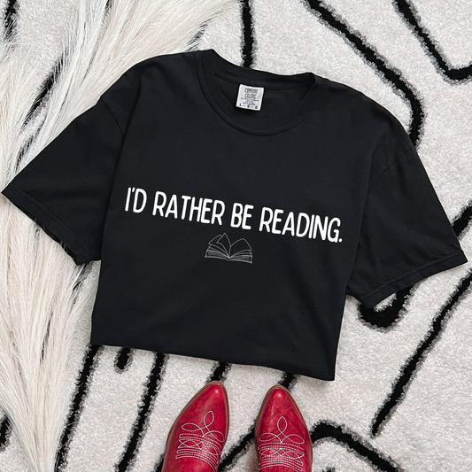 I’d rather be reading
