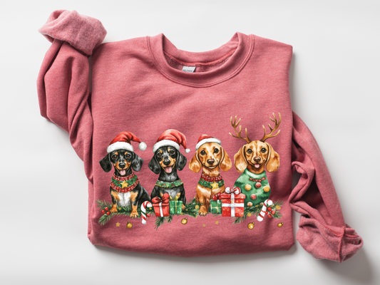 Weiner dog  Christmas #1