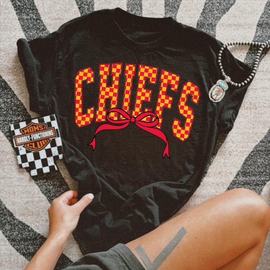 Chiefs red checkered