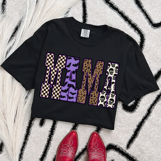 Mama purple pattern