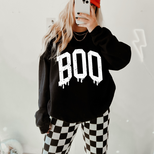 White drip boo