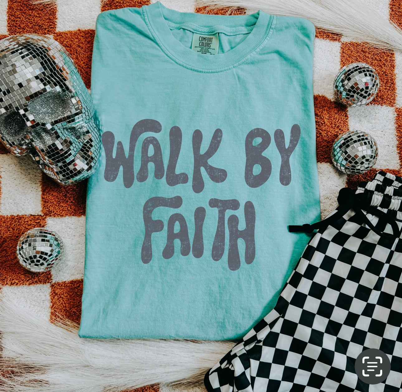 Walk by faith Grey