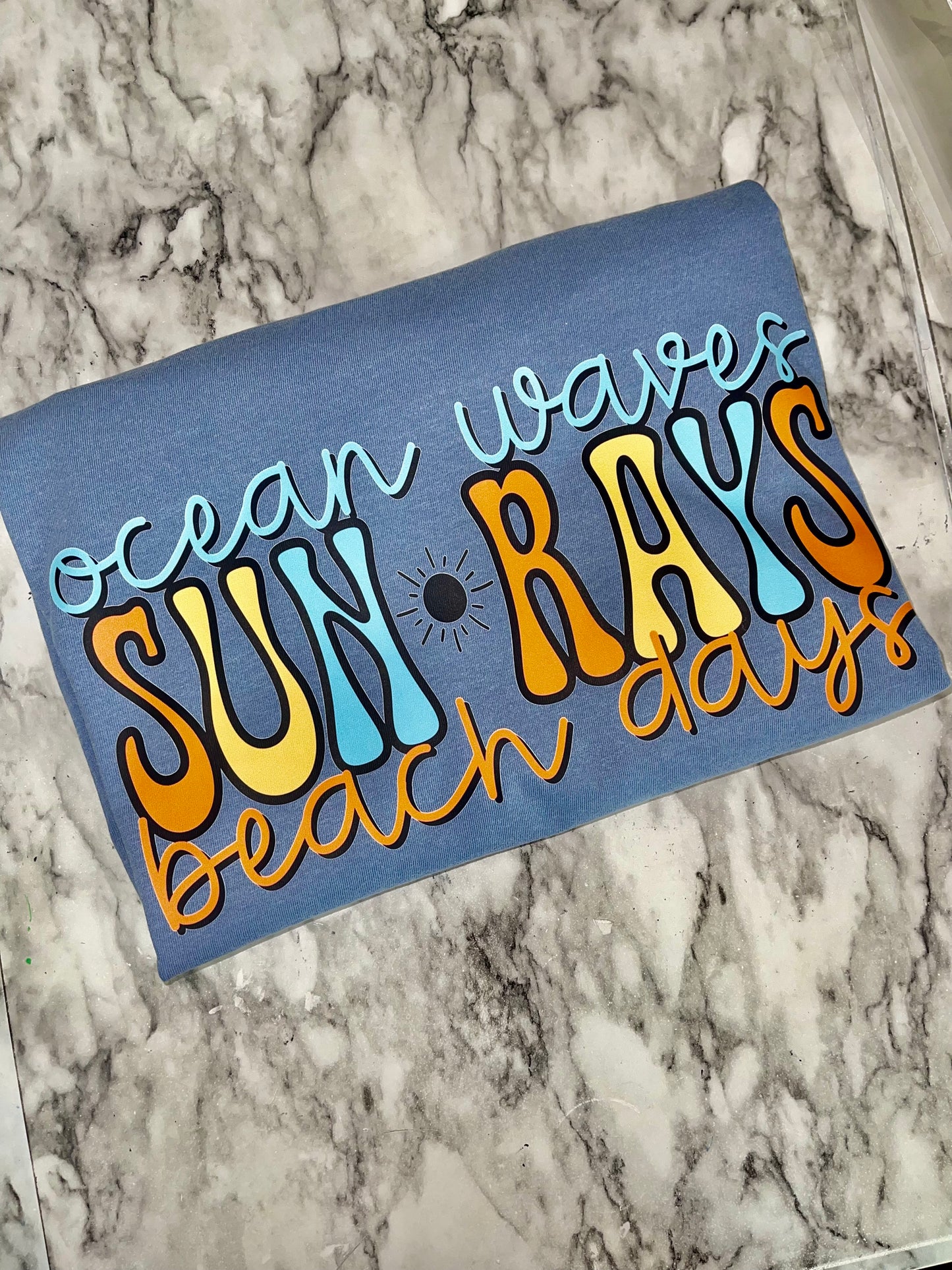 Sun rays beach days